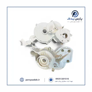 درب گیربکس کامل چرخ گوشت مولینکس (جفت) | قاب گیربکس چرخ گوشت Moulinex